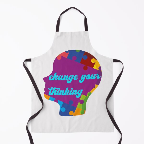 Item preview, "Change Your Thinking" Silhouette Design designed and sold by NAMASTHE WORLD.