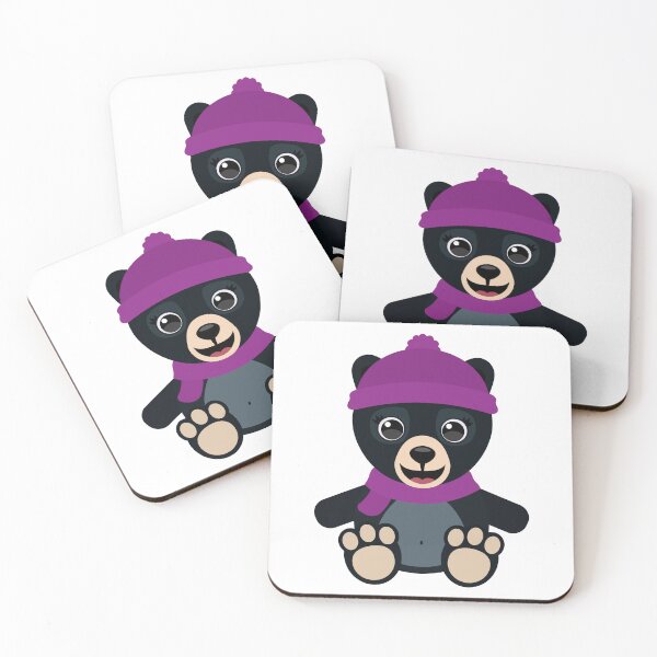 Item preview, Cute Baby Black Bear Girl designed and sold by Captain Creative.