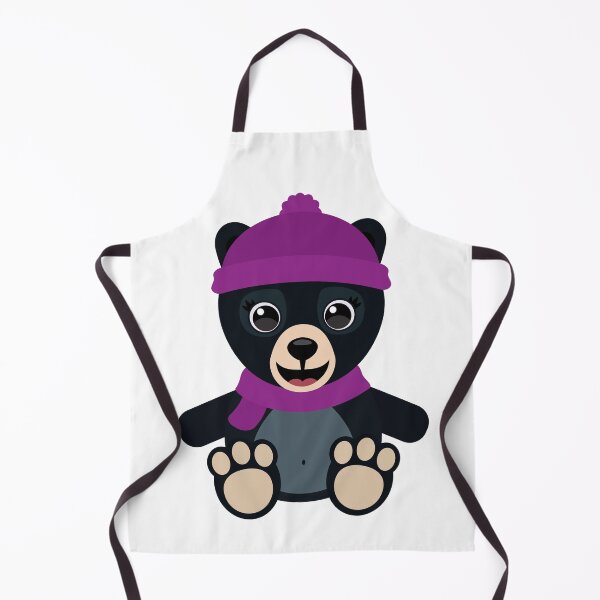 Item preview, Cute Baby Black Bear Girl designed and sold by Captain Creative.