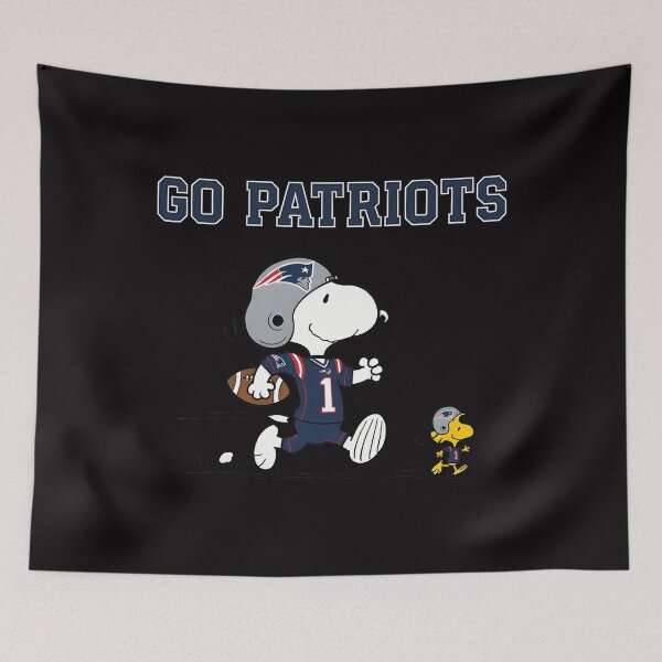 Item preview, New England Patriots Snoopy Go Patriots designed and sold by theeatypicals.