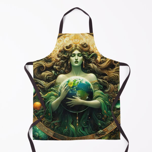 Item preview, Gaia the Earth Mother | Celestial Goddess Wall Art designed and sold by Stoneflower-Art.