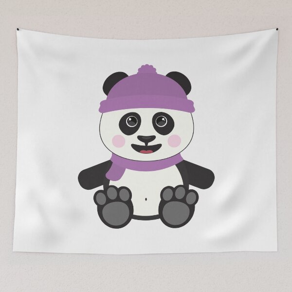 Item preview, Cute Baby Panda Bear Girl designed and sold by Captain Creative.