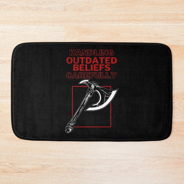 Item preview, Handling Outdated Beliefs Carefully | Sarcastic Statement designed and sold by ObsidianDaz.