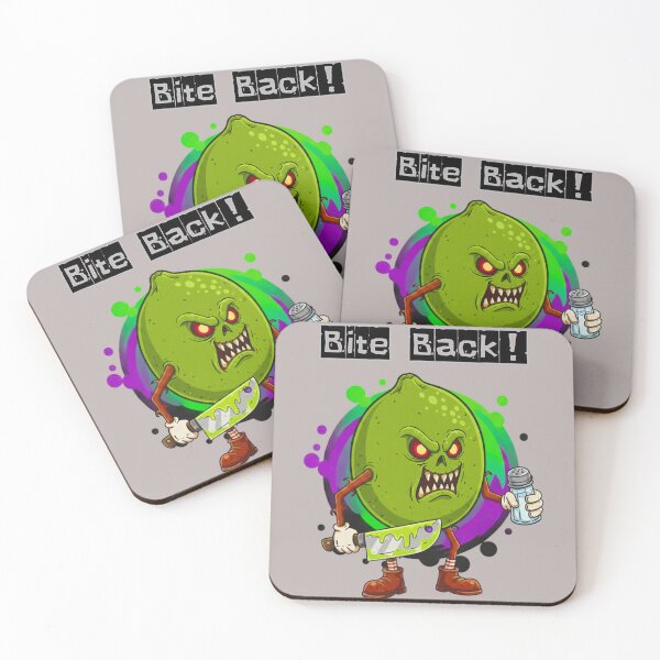 Item preview, Killer Lime Slice- Edgy Evil Food Streetwear designed and sold by MBBialyPiksel.