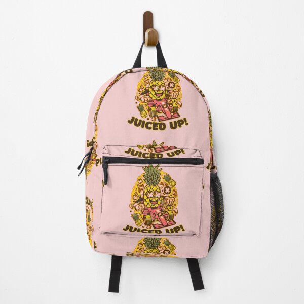 Item preview, "Juiced Up Pineapple Gym Bro – Funny Fruit Sticker" designed and sold by The-Melon-Cart.