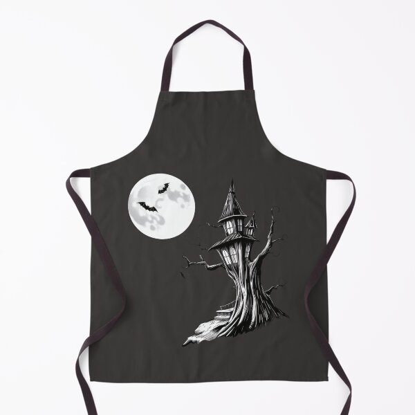 Item preview, Spooky House Under the Moon designed and sold by UnhingedBird.