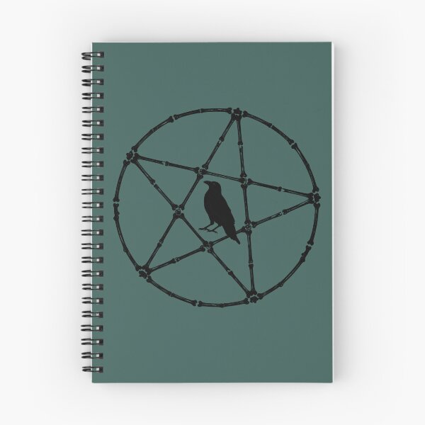 Item preview, Bone pentagram, crow designed and sold by LiskoDesign.
