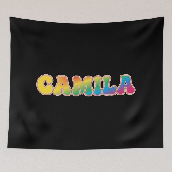 Item preview, ❤️ Camila Personalized Name Wavy Retro Shirt, Coffee Mug, Sticker Gift designed and sold by HelixPedia.