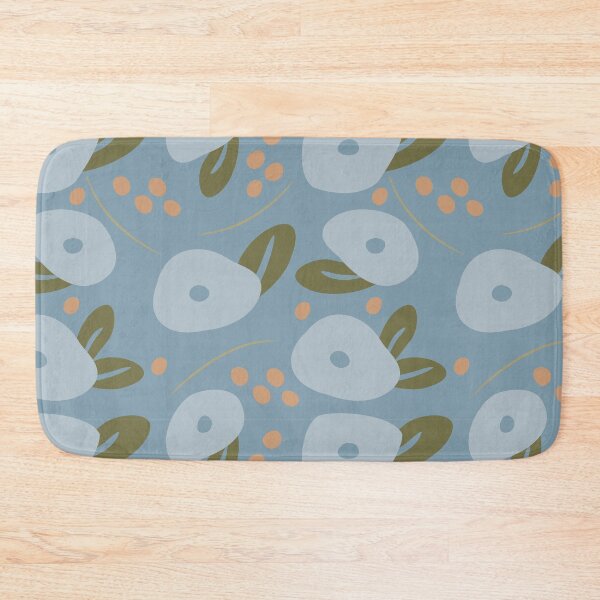Item preview, Blue Abstract Flowers designed and sold by trieschman.