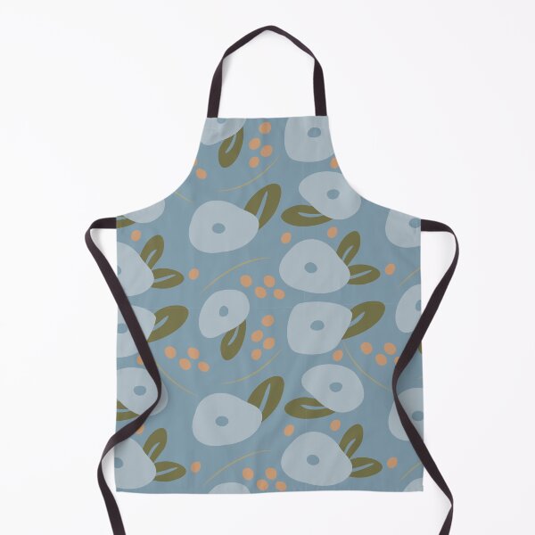 Item preview, Blue Abstract Flowers designed and sold by trieschman.