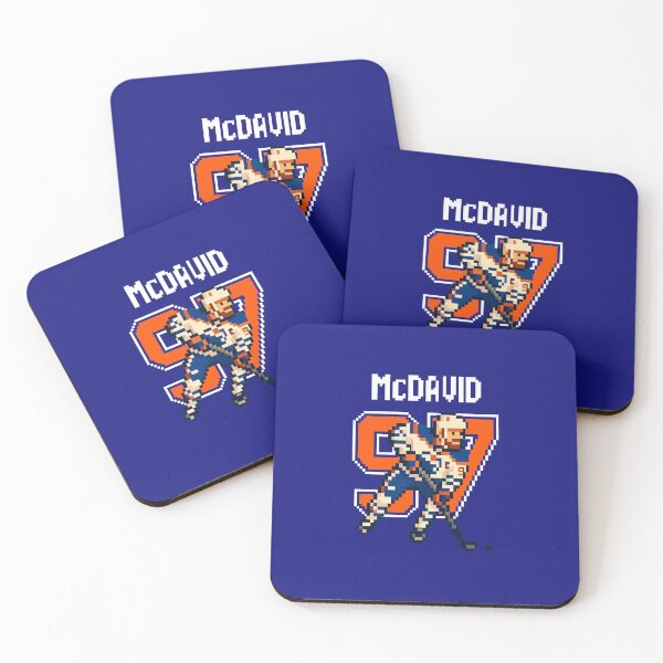 Item preview, Connor McDavid 8-Bit Retro Hockey Pixel Art designed and sold by TheArtOfCar.