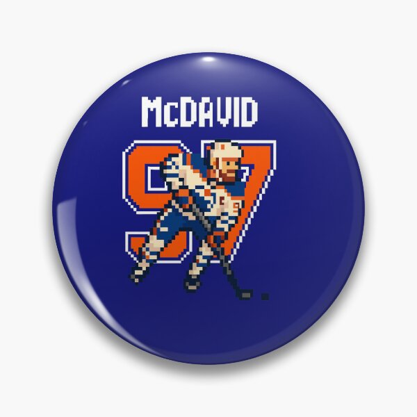 Item preview, Connor McDavid 8-Bit Retro Hockey Pixel Art designed and sold by TheArtOfCar.