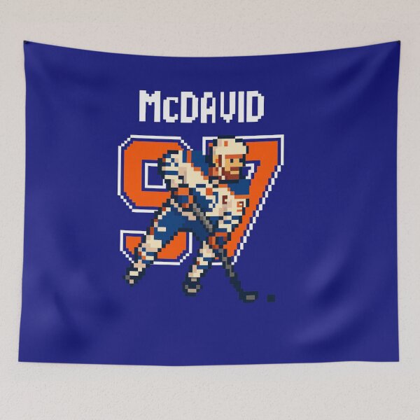 Item preview, Connor McDavid 8-Bit Retro Hockey Pixel Art designed and sold by TheArtOfCar.