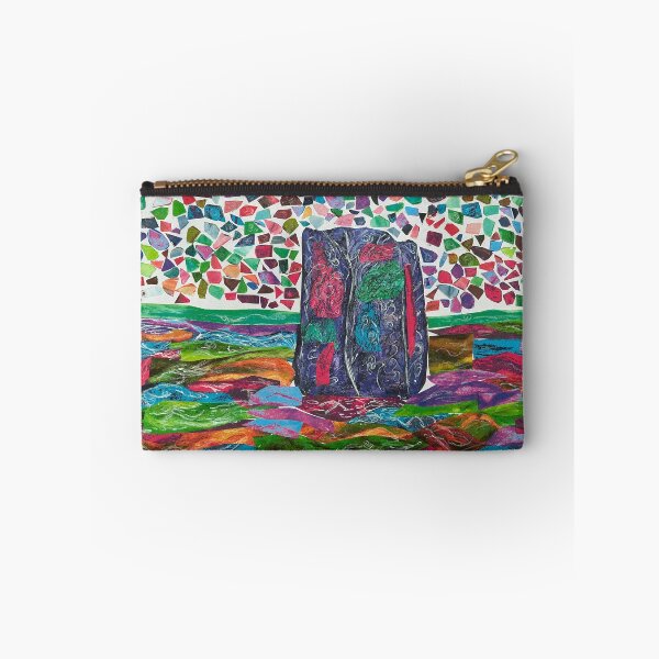 Item preview, Mystical castle whimsical multi colour  designed and sold by Aimzeescrazycreations.
