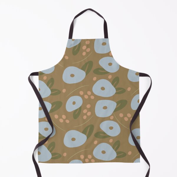 Item preview, Brown Abstract Flowers designed and sold by trieschman.