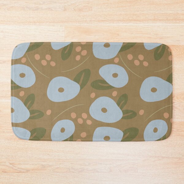 Item preview, Brown Abstract Flowers designed and sold by trieschman.