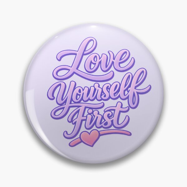 Item preview, Love Yourself First – Self Love Typography Design designed and sold by Nexk.Oi.