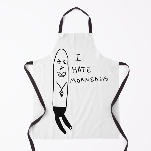 Item preview, I Hate Mornings Original Doodle designed and sold by vinylenergyart.