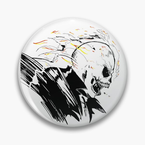 Item preview, Ghost rider☠️ (White background) designed and sold by rewritethenight.