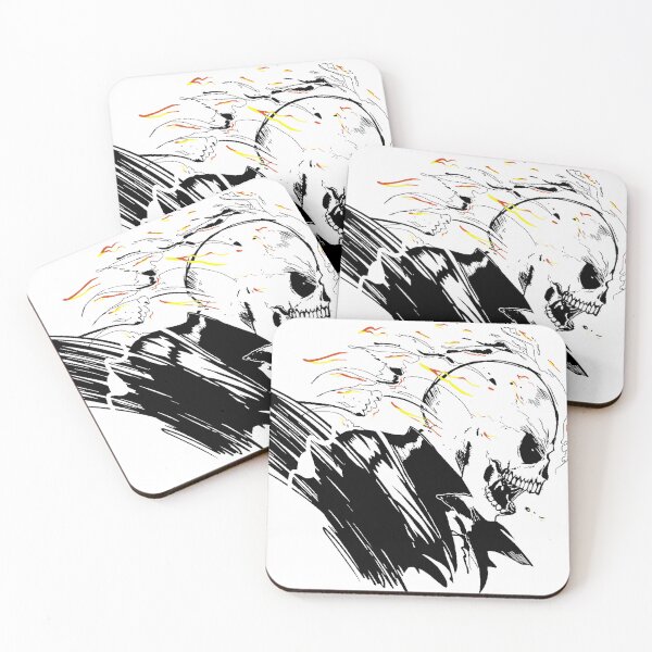 Item preview, Ghost rider☠️ (White background) designed and sold by rewritethenight.