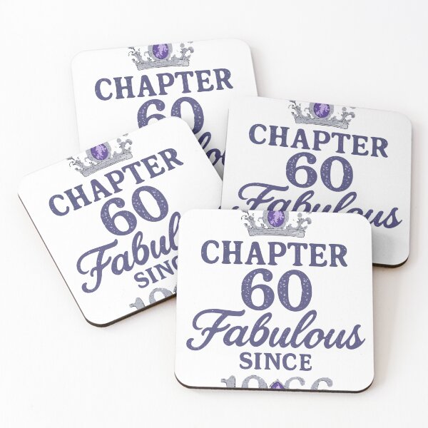Item preview, Chapter 60 Fabulous Since 1966 Sixtieth Birthday Woman 1966 Milestone Celebration designed and sold by TeeSpectrume.
