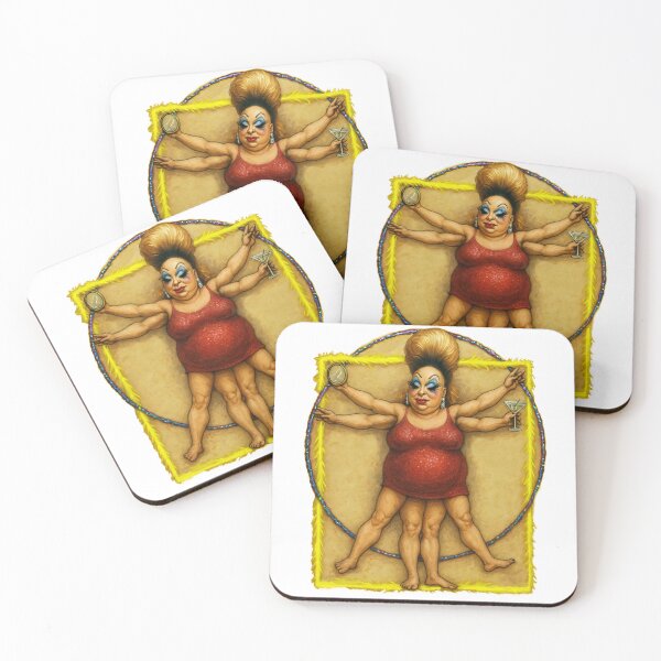 Item preview, Drag Icon Divine As Vitruvian Man Leonardo Da Vinci designed and sold by Shoot-The-Moon.