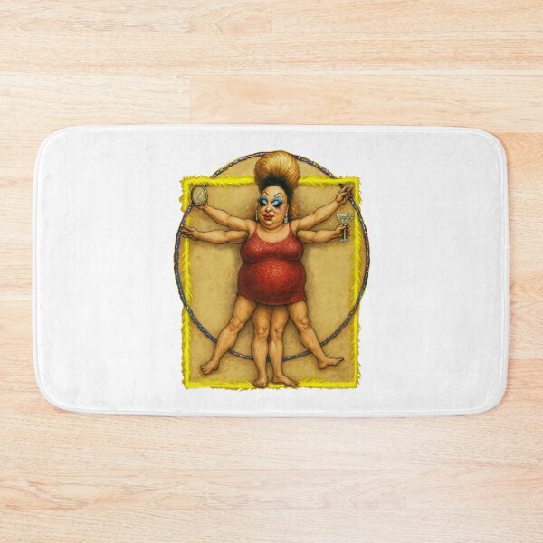 Item preview, Drag Icon Divine As Vitruvian Man Leonardo Da Vinci designed and sold by Shoot-The-Moon.