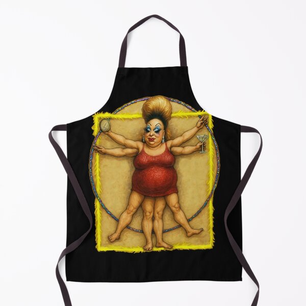 Item preview, Drag Icon Divine As Vitruvian Man Leonardo Da Vinci designed and sold by Shoot-The-Moon.
