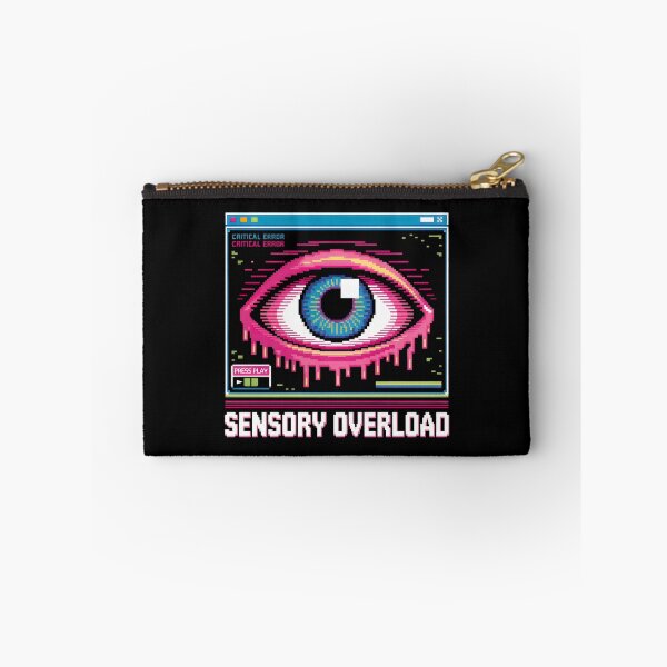 Item preview, Sensory Overload Vaporwave Cybercore Pixel Art designed and sold by SplashTastic.