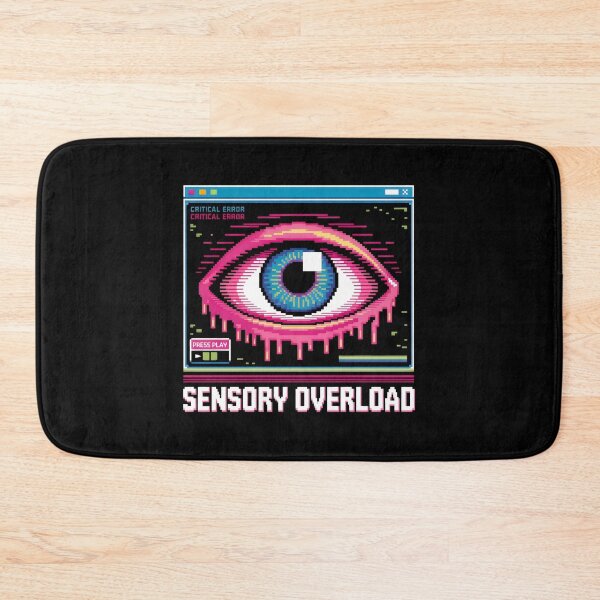Item preview, Sensory Overload Vaporwave Cybercore Pixel Art designed and sold by SplashTastic.