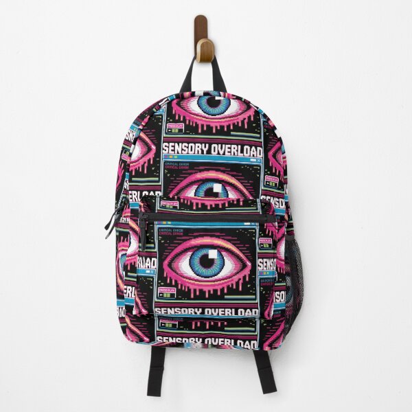 Item preview, Sensory Overload Vaporwave Cybercore Pixel Art designed and sold by SplashTastic.