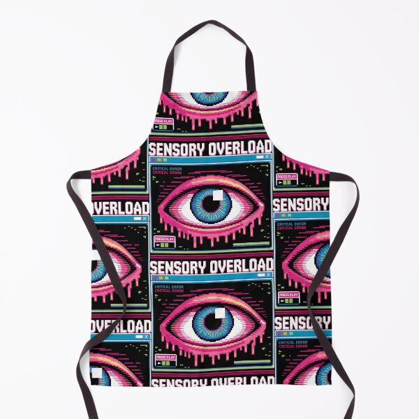 Artikelvorschau, Sensorische Überlastung Vaporwave Cybercore Pixel Art entworfen und verkauft von SplashTastic.