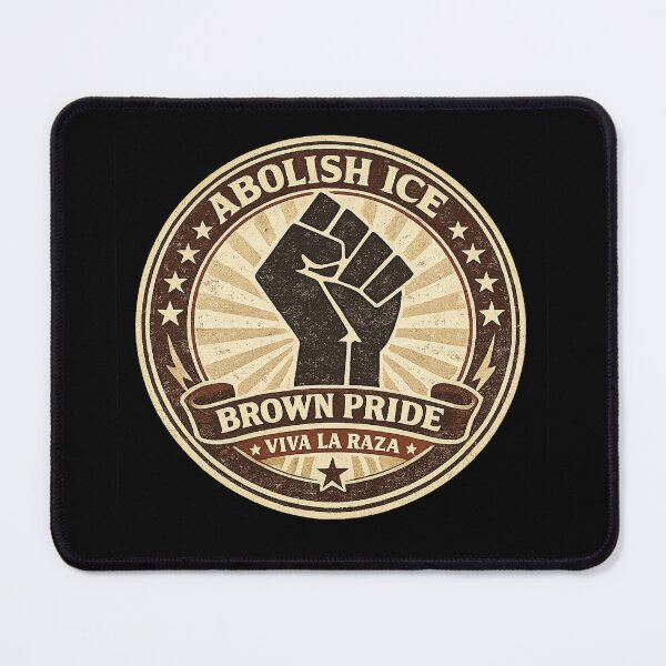 Item preview, Abolish ICE Brown Pride designed and sold by DIRTYDUNNZ.