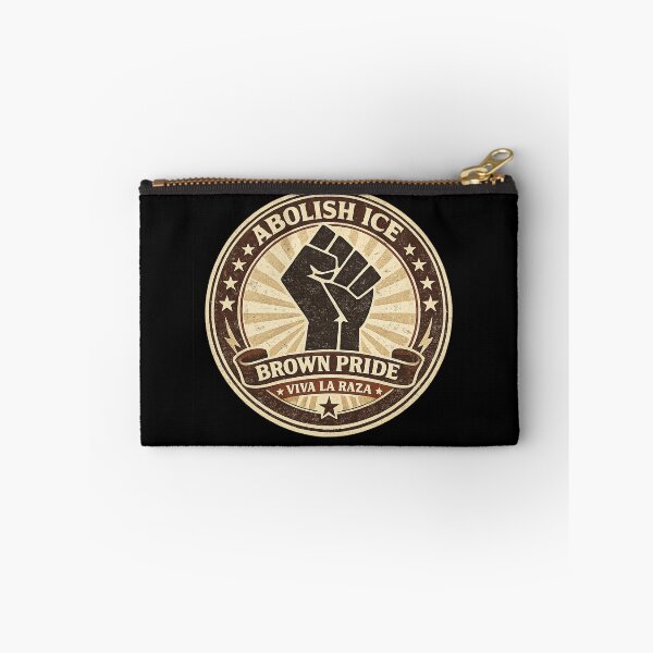 Item preview, Abolish ICE Brown Pride designed and sold by DIRTYDUNNZ.