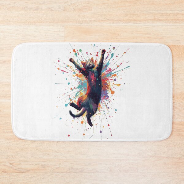 Item preview, Abstract Paint Cat Classic T-shirt Essential T-shirt designed and sold by PaulaArtworks.