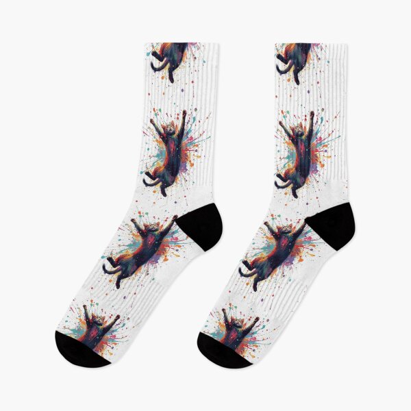 Item preview, Abstract Paint Cat Classic T-shirt Essential T-shirt designed and sold by PaulaArtworks.