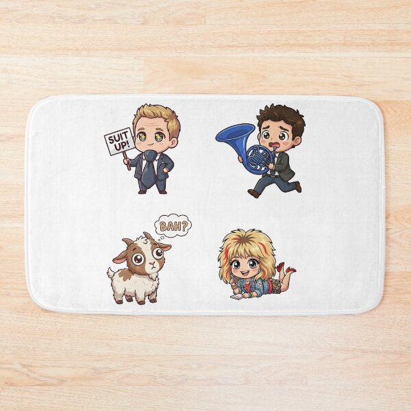 Item preview, How I Met Your Mother Chibi Collection designed and sold by Screen Lore.
