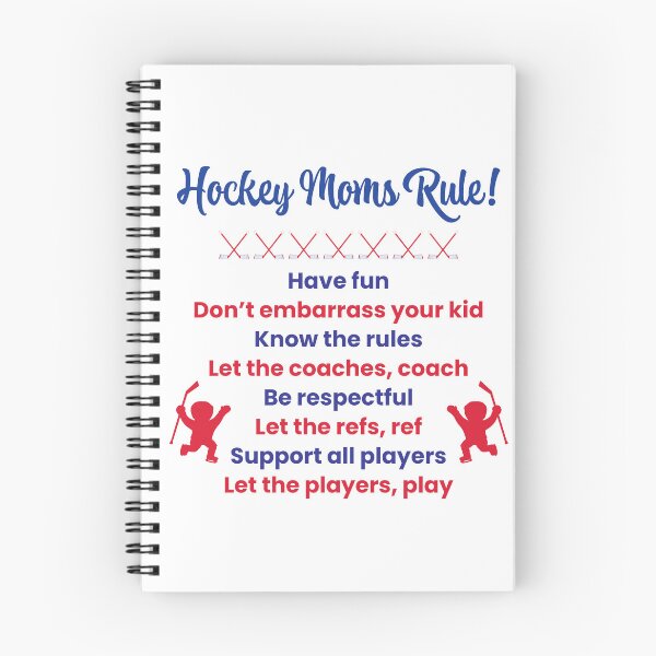 Item preview, Hockey Moms Rule - In New York Ranger colors designed and sold by Hattrixz.