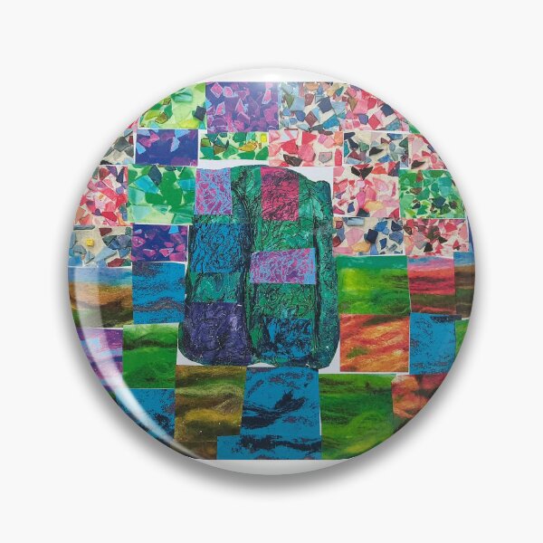 Artikelvorschau, Quadrate aus verschiedenen Farben, mystisches Schloss entworfen und verkauft von Aimzeescrazycreations.