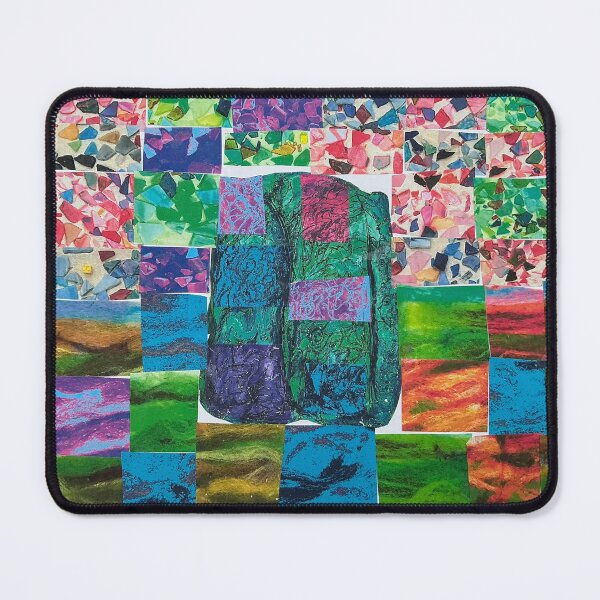 Item preview, Mixed colours squares mystical castle designed and sold by Aimzeescrazycreations.