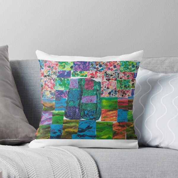 Item preview, Mixed colours squares mystical castle  designed and sold by Aimzeescrazycreations.