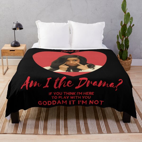 Item preview, Cardi B Meme Am I The Drama T-Shirt designed and sold by NicoleBenard.