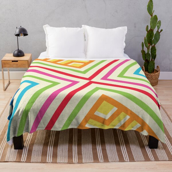 Item preview, Geometric panel for those who love a bit of brightness designed and sold by Gill Eggleston Design.