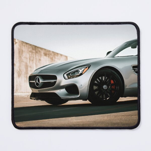 Item preview, Mercedes AMG GT Silver – Supercar Close-Up Poster designed and sold by Motorline44.