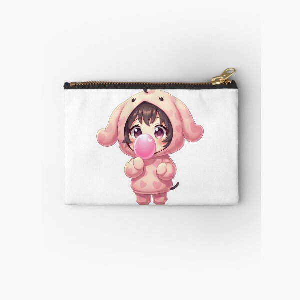 Item preview, Cute Chibi Valentine Rabbit Kawaii Illustration designed and sold by ArtzyFlow.