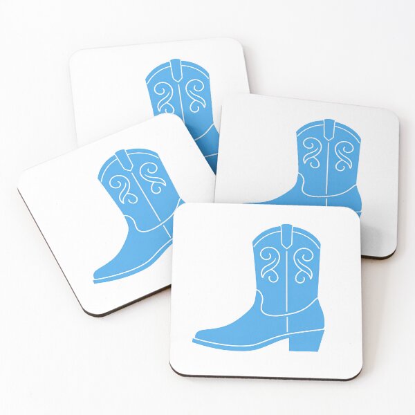 Item preview, Blue Cowboy Boot Silhouette designed and sold by MountainD.