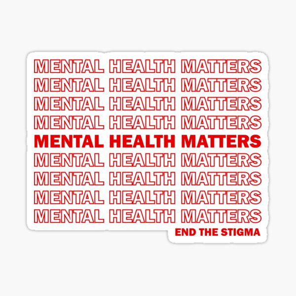 End the Stigma Sticker
