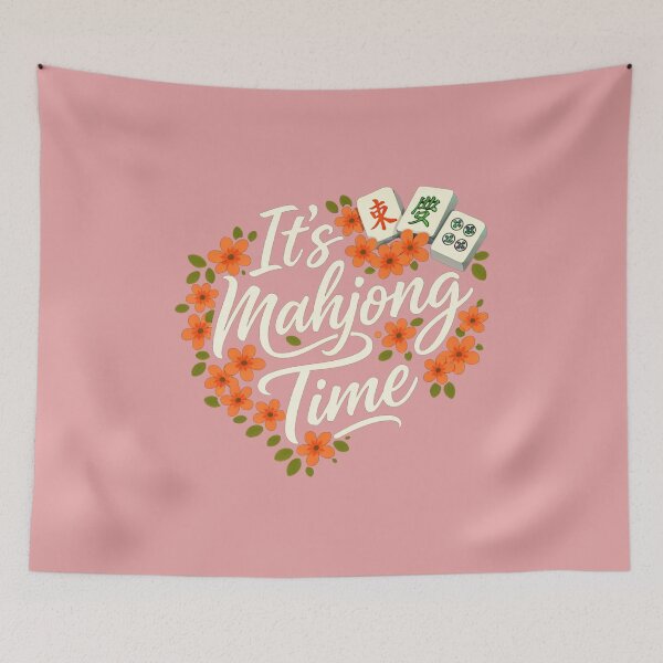 Item preview, It's Mahjong Time - Heart designed and sold by Lichtisign.