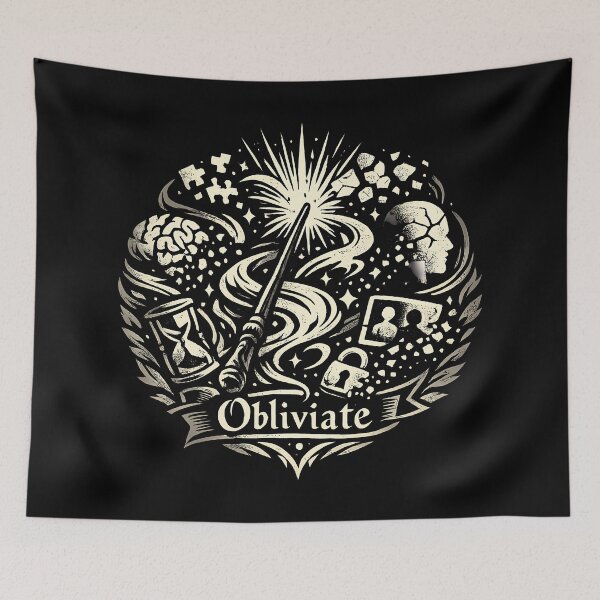 Item preview, Obliviate – The Memory Charm designed and sold by agearb.