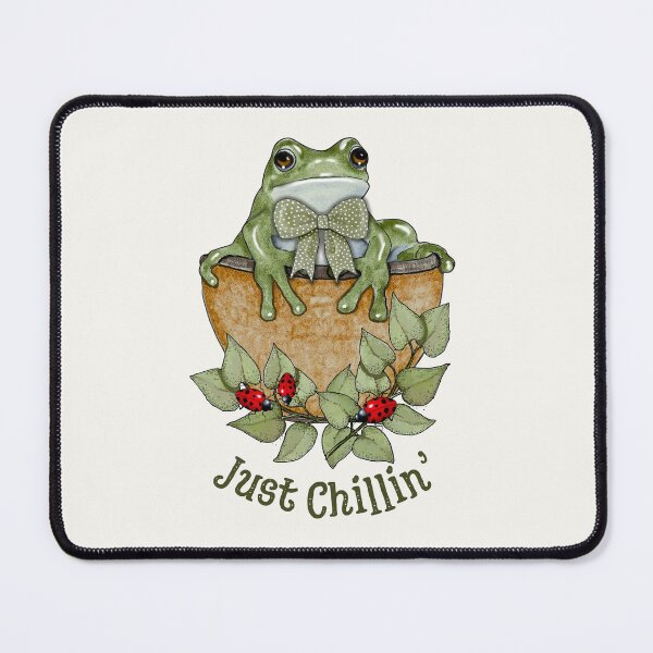Item preview, Frog in Basket, Polka Dot Bow, Just Chillin', Ladybugs, Garden designed and sold by JoyfulWhimsy.